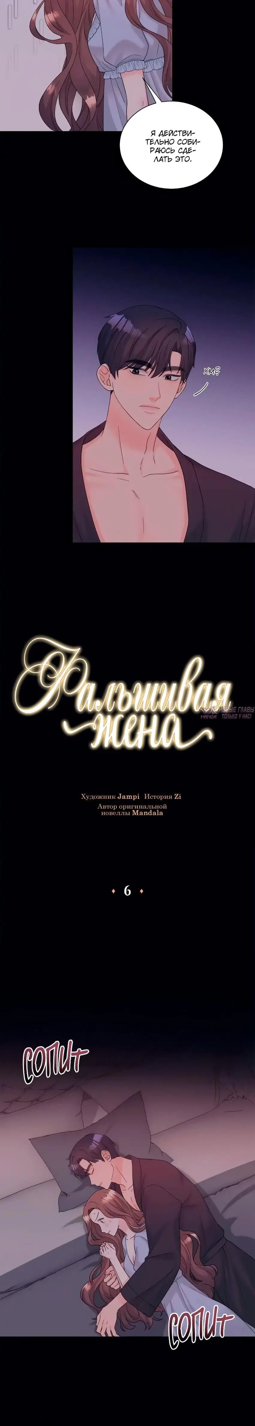 «Фальшивая жена», глава 6, страница 1.001000000