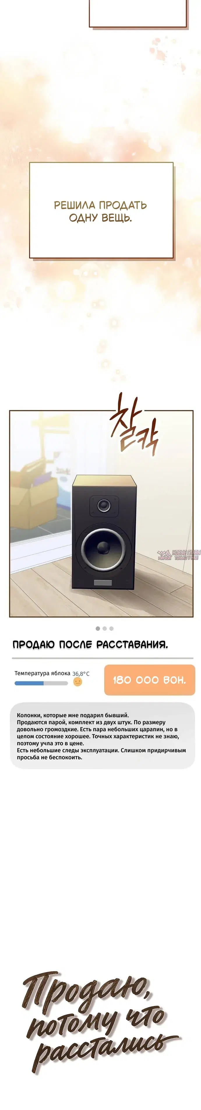 «Продаю, потому что расстались», глава 1, страница 3.000000000